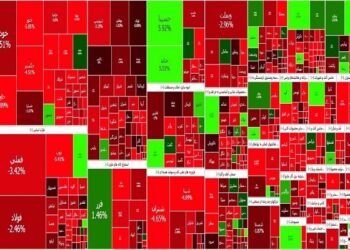 تالار شیشه‌ای قرمزپوش شد؛ ریزش ۲۹ هزار واحدی شاخص کل