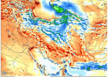 تداوم باران و رعد و برق در برخی استان‌ها