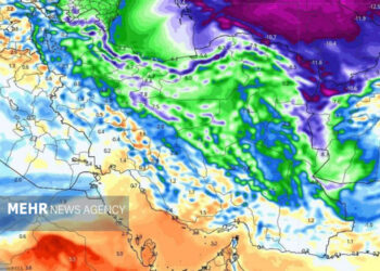 پیش‌بینی جوی آرام در اغلب نقاط کشور طی ۵ روز آینده